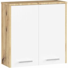 Vannitoakapp Akord Fin 2D, 22.9 x 60.4 x 60 cm, pruun/valge