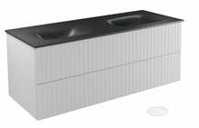 Vannitoakapp Besco Akya Linea, 52.5 x 131 x 50.7cm, valge