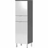 Vannitoakapp Germania Mauresa 8532, 120 cm, tumehall/valge