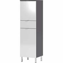 Vannitoakapp Germania Mauresa 8532, 120 cm, tumehall/valge
