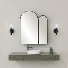Vannitoakapp Kalune Design Classe, 12 x 40 x 50 cm, must
