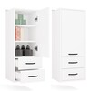 Vannitoakapp Top E Shop Nina W1D2S, 30 x 35 x 90 cm, valge