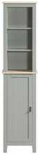 Vannitoakapp Sobuy BZR68-HG, 39 x 30 x 169 cm, hall/heledapruun