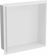 Sisseehitatav seinariiul Mexen X-Wall-NR, 1921303010, 30 x 30 cm, valge