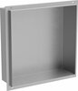 Sisseehitatav seinariiul Mexen X-Wall-NR, 30 x 30 cm, inox