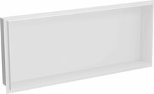 Sisseehitatav seinariiul Mexen X-Wall-NR, 75 x 30 cm, valge
