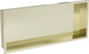 Sisseehitatav seinariiul Mexen X-Wall-R, 75 x 30 cm, kuldne