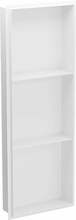 Sisseehitatav seinariiul Mexen X-Wall-NR, 1921903010S, 90 x 30 cm, valge