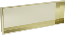 Sisseehitatav seinariiul Mexen X-Wall-NR, 90 x 30 cm, kuldne
