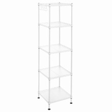 Vannitoakapp Hurtmeblowy LGR023W01, 30 x 30 x 123,5 cm, valge
