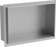 Sisseehitatav seinariiul Mexen X-Wall-NR, 30 x 20 cm, inox