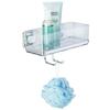 Seinalett Wenko Vacuum-Loc Quadro, 22694100, 25,5 x 15 cm, hõbedane