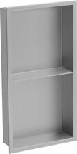 Sisseehitatav seinariiul Mexen X-Wall-R, 60 x 30 cm, inox