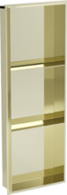 Sisseehitatav seinariiul Mexen X-Wall-NR, 1951903010S, 90 x 30 cm, kuldne