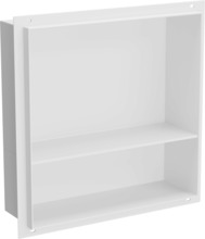 Sisseehitatav seinariiul Mexen X-Wall-NR, 1921303010S, 30 x 30 cm, valge