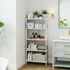 Vannitoa riiul Songmics BCB35Y, 26 x 60 x 130 cm, valge