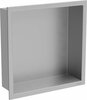 Sisseehitatav seinariiul Mexen X-Wall-R, 30 x 30 cm, inox