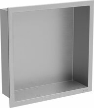 Sisseehitatav seinariiul Mexen X-Wall-R, 30 x 30 cm, inox
