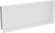Sisseehitatav seinariiul Mexen X-Wall-R, 75 x 30 cm, valge
