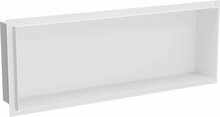 Sisseehitatav seinariiul Mexen X-Wall-NR, 60 x 20 cm, valge