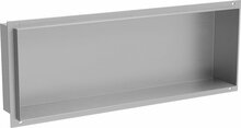Sisseehitatav seinariiul Mexen X-Wall-NR, 60 x 20 cm, inox