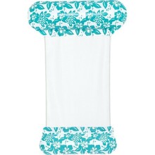 Ujumiseks mõeldud võrgust lamamistool Bestway 43839, 1.45 m x 87 cm, mündililled