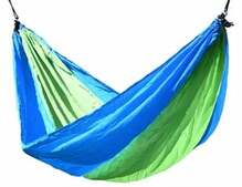 Võrkkiik Cattara Nylon 13566, 275 cm, sinine/roheline