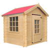 Puidust mängumaja lastele TIMBELA M570R-1, 121 x 111 x 114 cm, 0.86 m2