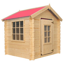 Puidust mängumaja lastele TIMBELA M570R-1, 121 x 111 x 114 cm, 0.86 m2