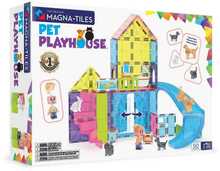 Magnetiline konstruktor Magna-Tiles loomade mängumaja, 50 tk