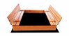 Liivakast 4IQ Bonus Orbis 140 x 140 cm, pruun