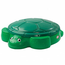 Liivakast Little Tikes kilpkonn 98.42 x 109 cm, kaanega, roheline
