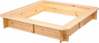 Liivakast Folkland Timber 003, 120 x 120 cm, kaanega, pruun