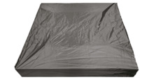 Liivakasti kate 4IQ 120 x 120 cm, must
