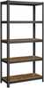 Hoiustamisriiul Songmics, 5 taset, 180 x 90 x 40 cm, must-vintage