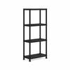 Ladustamisriiul Keter Plus Rack, 135 x 60 x 30 cm, 4 riiulit
