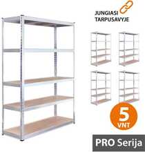Hoiuriiulid Tonro, 180 x 90 x 45 cm, 5 tk