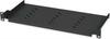 Riiul 1U 150mm TECHLY 360882, perforatsiooniga, must