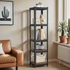 Raskeveo riiul Songmics GLR037B01, 30 x 75 x 150 cm, vintage pruun-must