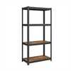 Ladustamisriiul Songmics, 40 x 80 x 160 cm, 4 riiulit, vintage pruun-must