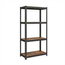 Ladustamisriiul Songmics, 40 x 80 x 160 cm, 4 riiulit, vintage pruun-must
