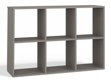 Riiul Top E Shop Malax 2x3, 110 x 30 x 75 cm, helehall