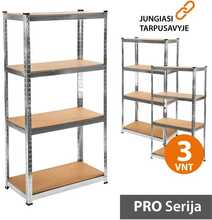 Hoiuriiulid Tonro, 150 x 75 x 40 cm, 3 tk