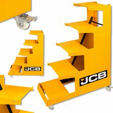 Eksponeerimisstend JCB JCB-F-PST2320, 1350 x 1000 x 400 mm, 5 riiulit, kuni 300 kg