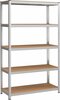 Ladu riiul Songmics, 5 reguleeritavat riiulit, 200 x 120 x 60 cm