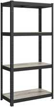 Seisuriiul Songmics, 40 x 80 x 160 cm, 4 reguleeritavat riiuliplaati