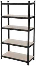 Hoiuriiul 4IQ, 180 x 75 x 35 cm, 150 kg, must