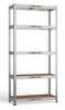 Ladustamisriiul Top E Shop G7030, 70 x 30 x 150 cm, 175 kg, hõbe/liivakarva