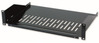 Riiul 2U 400mm INTELLINET 919562, perforatsiooniga, must
