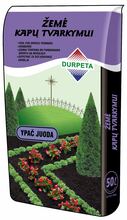 Muld haudadele DURPETA, must, 50 l